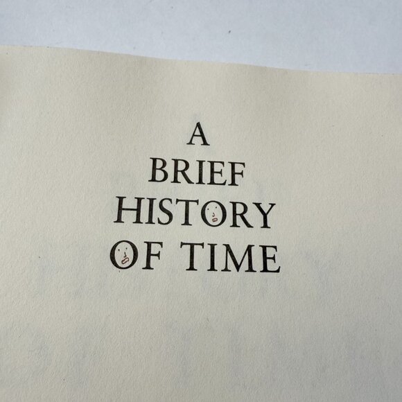 A Brief History of Time by Stephen Hawking Vintage 1988 - Picture 3 of 7
